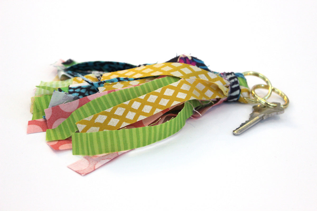 DIY Fabric Tassel Key Chain – Jennifer Heynen Creative Co.