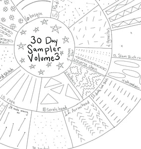 Round 30 Day Sampler - Volume 3 - Fabric Only
