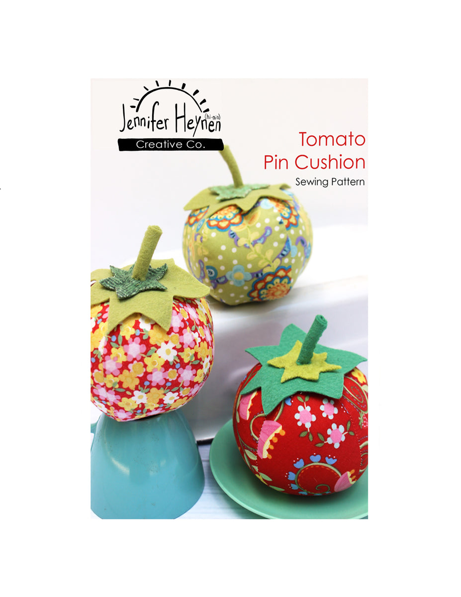 Gertie's New Blog for Better Sewing: Is Your Pin Cushion Shaped Like a  Tomato?