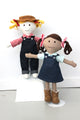 Make a Friend Farmer and Cow Girl Clothes Sewing Pattern - Digital