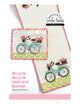 Bicycle, Bicycle Mat and Runner Sewing Pattern - Paper