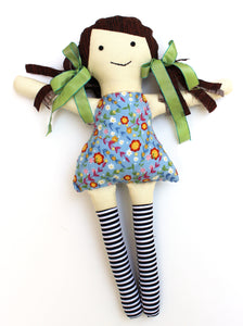 Rag Doll Sewing Pattern - Digital Download