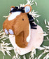 American Paint Horse Faux Taxidermy Felt Sewing Pattern