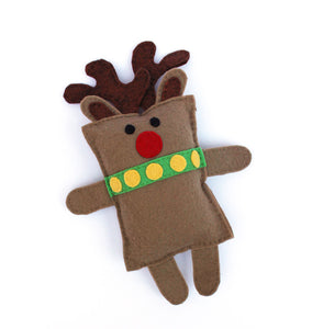 Santa, Elf, Reindeer Doll Sewing Pattern - Digital Download