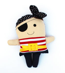 Ballerina and Pirate Doll Sewing Pattern - Digital