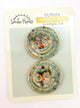 Ceramic Buttons Handmade- set 19