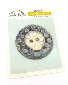 Ceramic Buttons Handmade- set 17