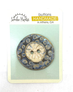 Ceramic Buttons Handmade- set 17