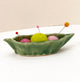 Ceramic - Handmade Pea Pod Pincushion