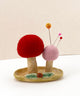 Ceramic - Handmade Toadstool Pincushion