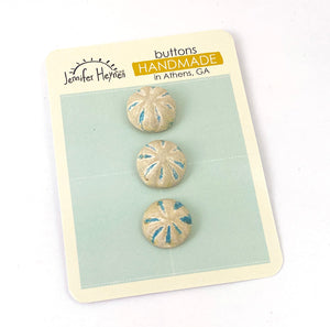 Ceramic Buttons Handmade- set 22