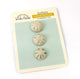 Ceramic Buttons Handmade- set 22