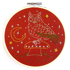 Owl Embroidery Pattern PDF