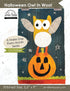 Halloween Owl in Wool-  A Make One Every Month Pattern (October)