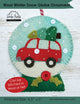 Wool Winter Snow Globe Ornament  Sewing Pattern