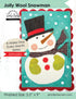 Jolly Wool Snowman-  A Make One Every Month Pattern (January)