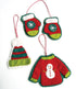 Felt Mittens, Hat and Sweater Pattern