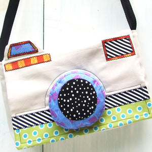 Oh Snap! Camera Bag Sewing Pattern by Jennifer Jangles