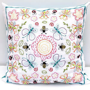 Embroidery Pattern - Flowers and Insects