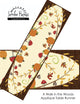 A Walk in the Woods Fall Table Runner Applique Sewing Pattern