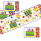 Happy Birthday Table Runner and Place Mat Sewing Pattern by Jennifer Jangles