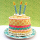 Happy Birthday Cake Pin Cushion Sewing Pattern by Jennifer Jangles