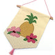 Pineapple Wall Hanging or Door Banner Sewing Pattern by Jennifer Jangles