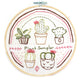 Plant Sampler Embroidery Kit - Box Packaging