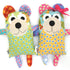 Quincy and Maggie Bear Softie Sewing Pattern - Digital