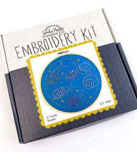 Snails Embroidery Kit