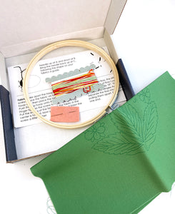 Strawberries Embroidery Kit