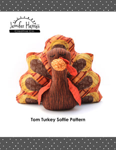 Tom Turkey Softie/Pin Cushion Sewing Pattern
