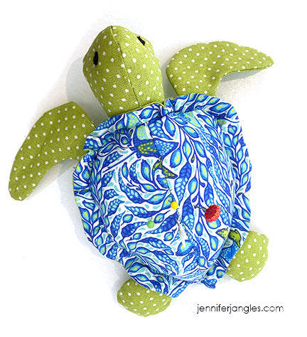 Sea Turtle Pin Cushion and Thread Catcher Sewing Pattern - Digital ...