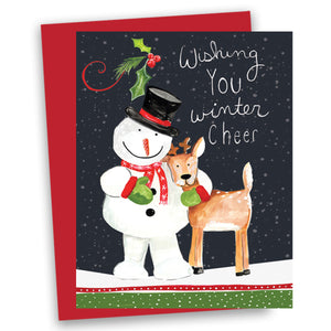 Wishing You Winter Cheer Greeting Card